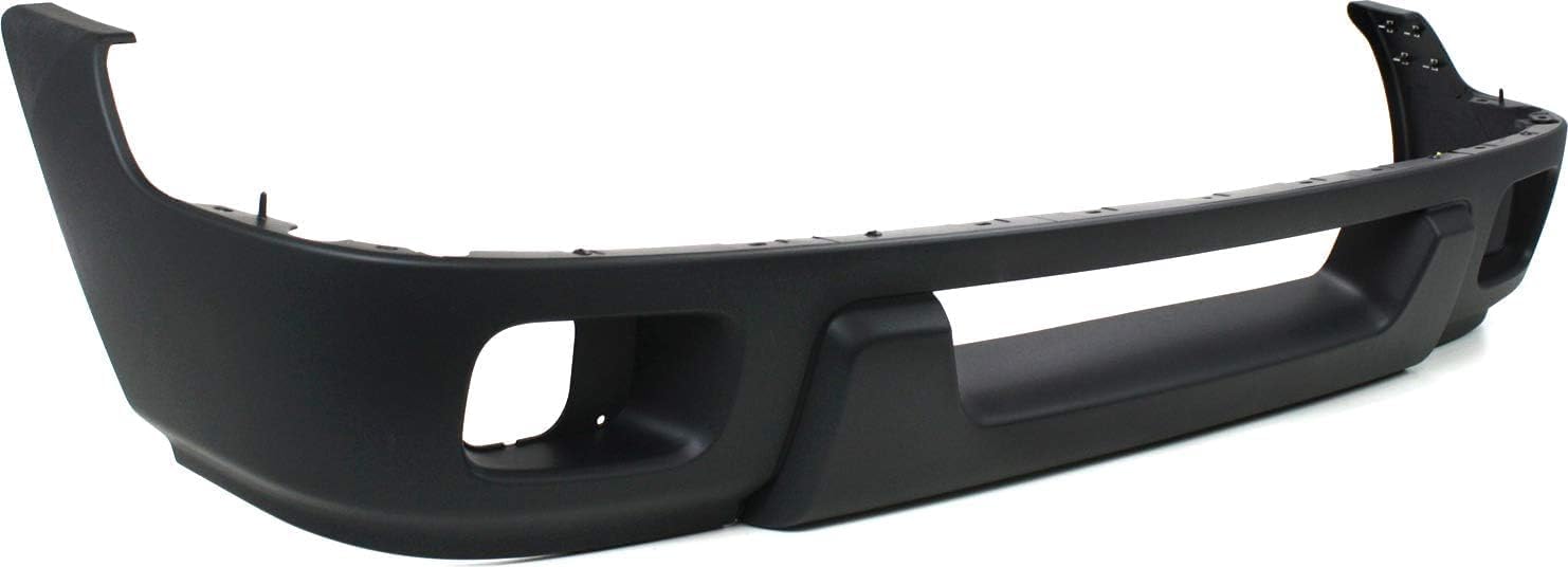 AUTOS PARTS PLUS Front Bumper Chrome Steel + Lower Valance Textured Direct Replacement Compatible With 2001-2003 Ford Ranger FO1002368 FO1095191 1L5Z17757CA 1L5Z17626DAA