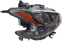 Front Head Light Assembly Plastic Right Passenger Side Direct Replacement Compatible With 2009-2014 Nissan Maxima NI2503186 260109N01A