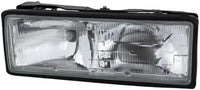 Set Of 2 Front Headlight Assembly Halogen Right Passenger & Left Driver Side Direct Replacement Compatible With 1987-1990 Chevrolet Caprice GM2502108 GM2503110 16513075 16513076