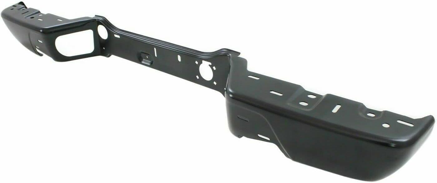 Set Of 2 Rear Bumper Face Bar Only Steel Primed Direct Replacement Compatible With 2004-2012 Chevrolet Colorado/GMC Canyon GM1102550 GM1102552 20814972