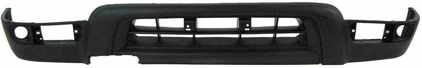 AUTOS PARTS PLUS Front Bumper Face Bar Primed + Lower Valance Panel With Fender Flare Hole Direct Replacement Compatible With 1999-2002 Toyota 4Runner TO1002166 TO1095181 5210135927 5391135912