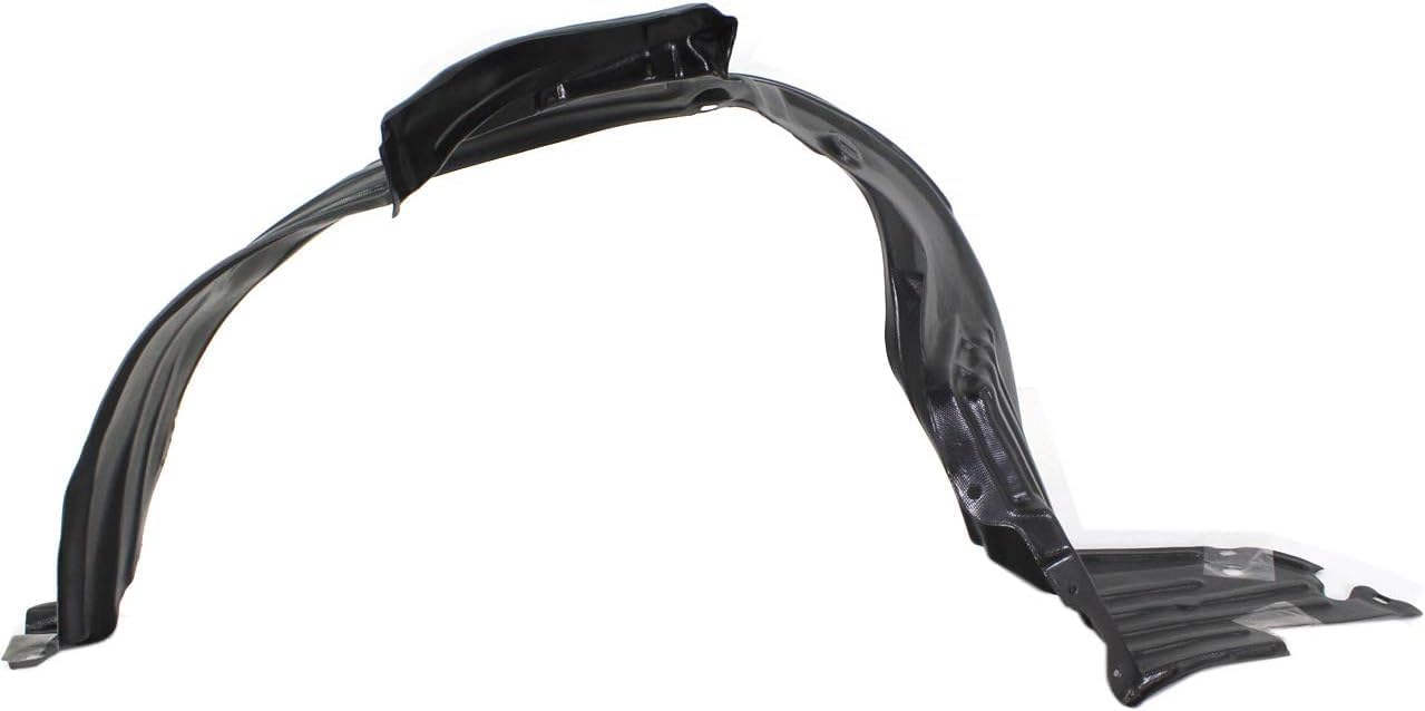 Front Fender Liner Right Passenger Side Direct Replacement Compatible With 2004-2009 Nissan Quest NI1251117 63842CK000