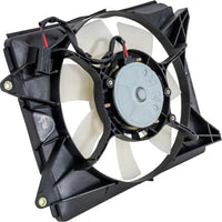 Front A/C Condenser Cooling Fan Assembly Plastic Direct Replacement Compatible with 2012-2015 Honda Civic / 2013-2015 Acura ILX HO3115159 19030RSJE01-PFM