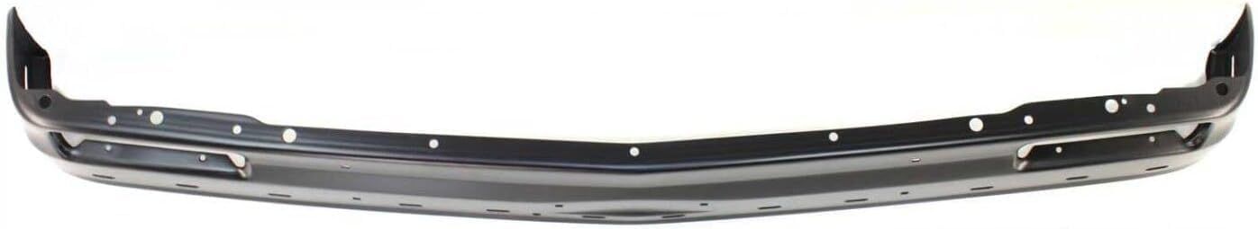 Front Bumper Face Bar Primed With Molding Holes Steel Direct Replacement Compatible With 1983-1994 Chevrolet S10 Blazer / 1982-1993 S10 Pickup GM1002179 15961869