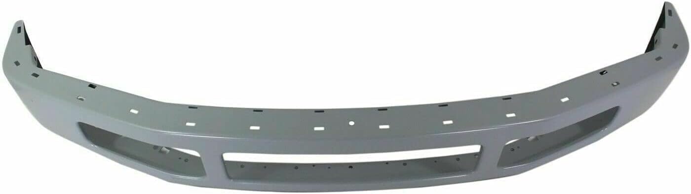 Front Bumper Primed Steel Direct Replacement Compatible With 2008-2010 Ford Ford F-250 Super Duty/Ford F-350 FO1002403 8C3Z17757CPTM
