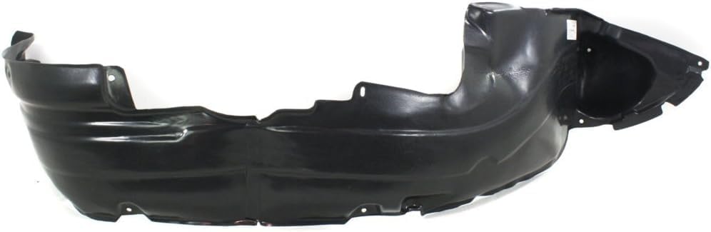 Front Fender Liner Right Passenger Side Direct Replacement Compatible With 2007-2009 Hyundai Santa Fe HY1251114 868200W000
