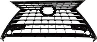 Front Grille Assembly Painted Silver Gray Plastic Direct Replacement Compatible With 2018-2019 Lexus NX300 / NX300h LX1200198 5310178140