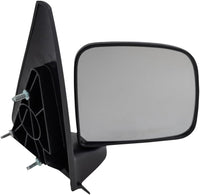 Front Mirror Manual Folding Non-Heated Textured Right Passenger Side Direct Replacement Compatible With 1993-2005 Ford Ranger / 1994-2002 Mazda FO1321156 F87Z17682SAA