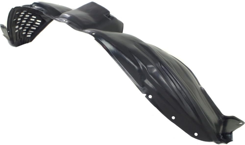 Front Fender Liner Left Driver Side Direct Replacement Compatible With 2006-2007 Toyota Highlander TO1250115 5380648051