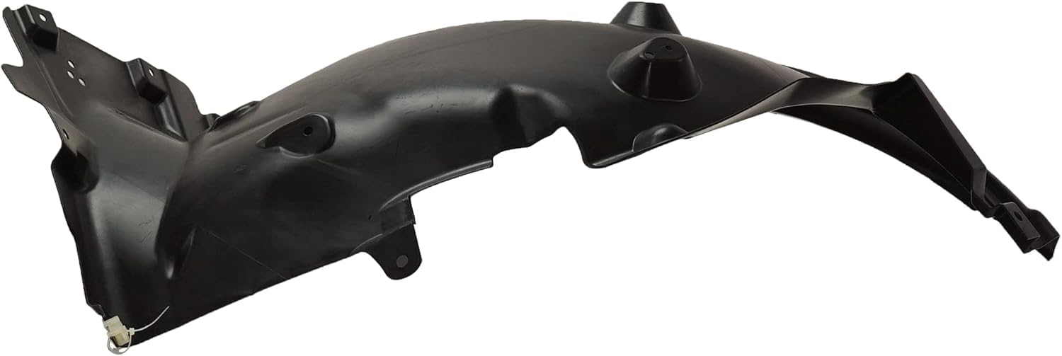 Front Fender Liner Rear Section Left Driver Side Direct Replacement Compatible With 2018-2023 BMW X3 / 2019-2024 X4 BM1248160 51717394815
