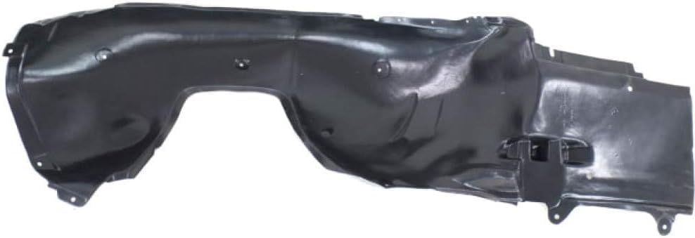Front Fender Liner Rear Section Left Driver Side Direct Replacement Compatible With 1999-2005 BMW 3-Series BM1250103 51717039677