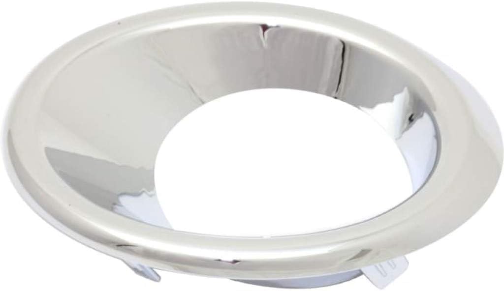 Front Fog Light Molding Chrome Left Driver Side Direct Replacement Compatible With 2013-2016 Nissan Pathfinder NI1038138 622573KA0B