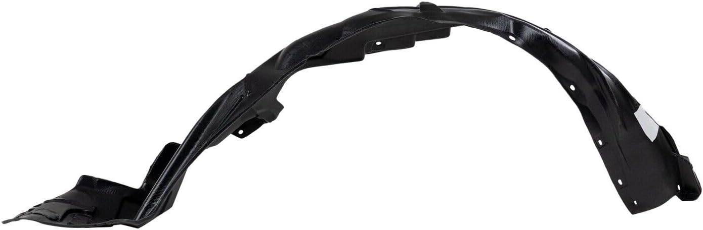 Front Fender Liner left Driver Side Direct Replacement Compatible With 2003-2007 Honda Accord HO1248114 74151SDAA00