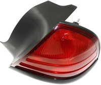Set Of 2 Tail Light Lens And Housing With Black Molding Right Passenger & Left Driver Side Direct Replacement Compatible With 2000-2011 Ford Crown Victoria FO2801160 FO2800160