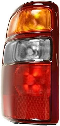 Set Of 2 Tail Light Lens And Housing Right Passenger & Left Driver Side Direct Replacement Compatible With 2000-2003 Chevrolet Suburban/GMC Yukon/XL GM2801143 GM2800143 15224278
