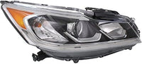 Set Of 2 Front Head Light Assembly Left Driver & Right Passenger Side Direct Replacement Compatible With 2016-2017 Honda Accord HO2503169 HO2502169 33100T2AA81 33150T2AA81