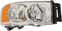 Set of 2 Front Headlight Assembly Halogen Right Passenger & Left Driver Side Direct Replacement Compatible With 2002-2005 Dodge Ram Full Size Pickup CH2503135 CH2503161 CH2502135