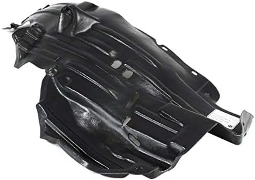 Front & Rear Section Fender Liners Plastic Left Driver & Right Passenger Side Direct Replacement Compatible With 2003-2005 Nissan 350Z NI1251130 NI1250130 NI1251131 NI1250138