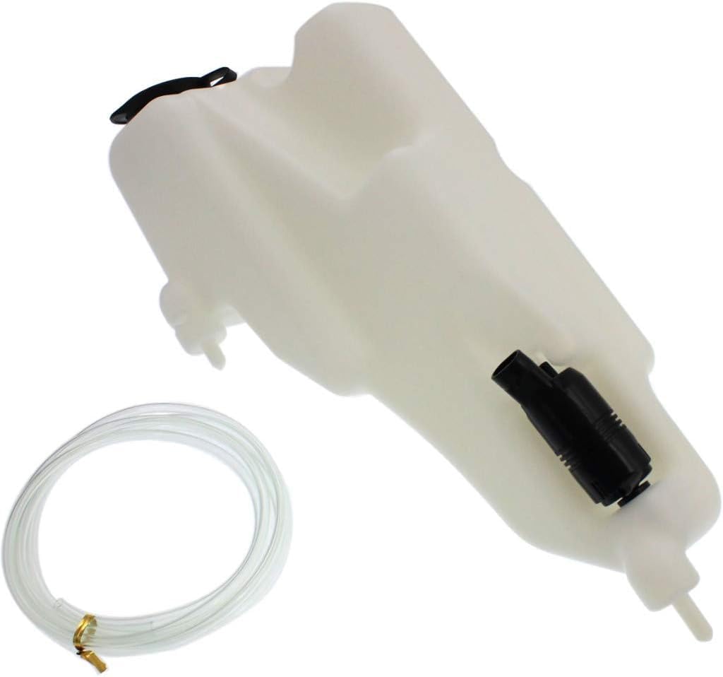 Front Washer Reservoir With Pump & Cap Direct Replacement Compatible With 1994-2004 Chevrolet S10 / 1995-2005 Blazer GM1288139 12362264-PFM