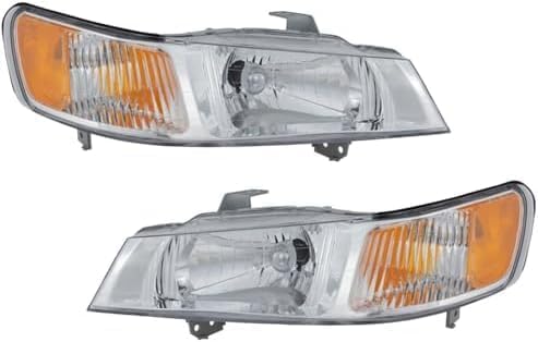 Set Of 2 Front Headlight Lens And Housing Right Passenger & Left Driver Side Direct Replacement Compatible With 1999-2004 Honda Odyssey HO2502114 HO2503114 33151S0XA01 33101S0XA01