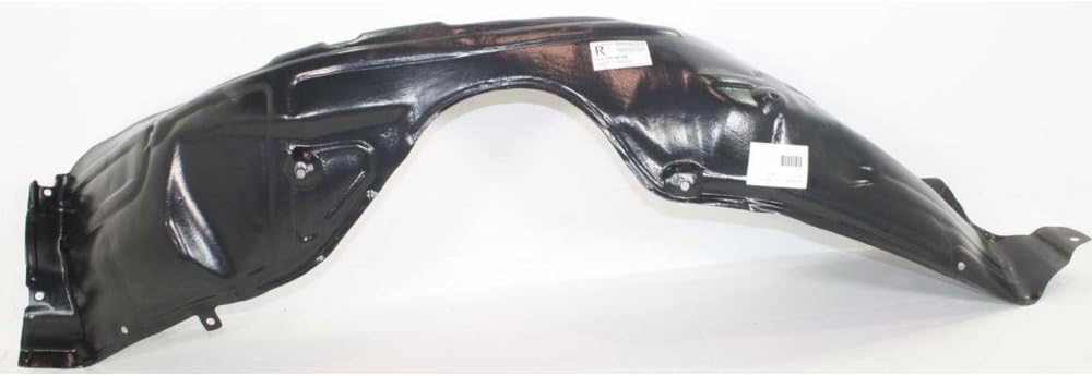 Front Fender Liner Right Passenger Side Direct Replacement Compatible With 1995-1999 Toyota Avalon TO1251104 53875AC011