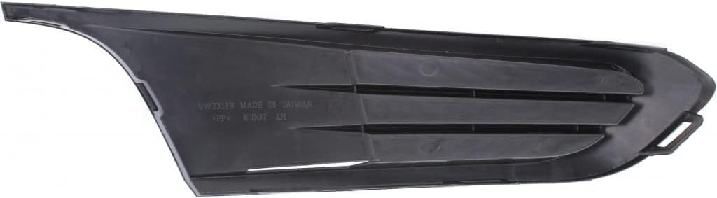 Front Fog Light Cover Left Driver Side Direct Replacement Compatible With 2011-2014 Volkswagen Jetta VW1038119 5C68536659B9
