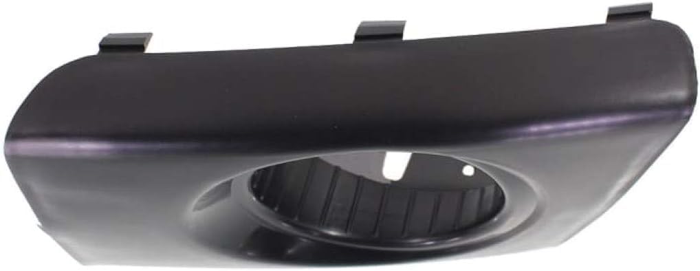 Front Fog Light Molding Primed Left Driver Side Direct Replacement Compatible With 2005-2009 Hyundai Tucson HY2598100 865572E000