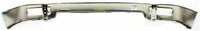Front Bumper Chrome Steel + Lower Valance Panel Primed + Signal Lights Right Passenger & Left Driver Side Direct Replacement Compatible With Toyota 4Runner 1996-1998 TO1002162