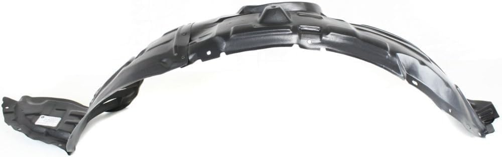 Front Fender Liner Left Driver Side Direct Replacement Compatible With 2004-2009 Mazda 3 MA1248126 BP4L56140G