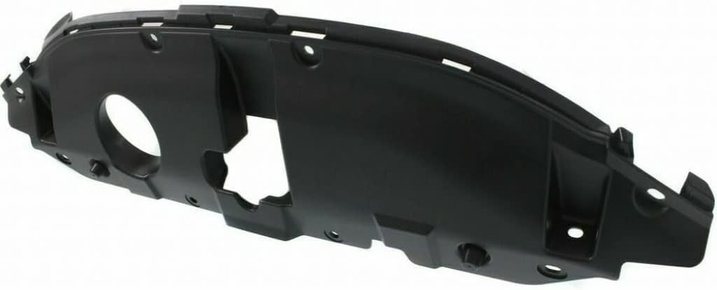Front Radiator Support Cover Textured Direct Replacement Compatible With 2013-2015 Honda Civic HO1224102 71125TR3A01