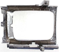 Set Of 2 Front Headlight Door Bezel Chrome Plastic Right Passenger & Left Driver Side Direct Replacement Compatible With 1984-1986 Toyota 4Runner / Pickup TO2513102 TO2512102