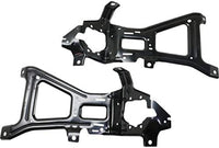 Set of 2 Front Bumper Bracket Right Passenger & Left Driver Side Direct Replacement Compatible with 2015-2018 Ram 1500 CH1061106 68271501AC