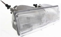 Set Of 2 Front Headlights Assembly Right Passenger & Left Driver Side Direct Replacement Compatible With 1989-1990 Mercury Cougar / 1992-1994 Grand Marquis FO2502126 FO2503126