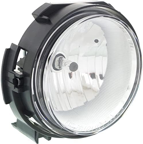 Set of 2 Front Fog Light Assembly Left Driver & Right Passenger Side Direct Replacement Compatible With 2006-2011 Chevrolet HHR GM2593155 GM2592155 15813308 15813307