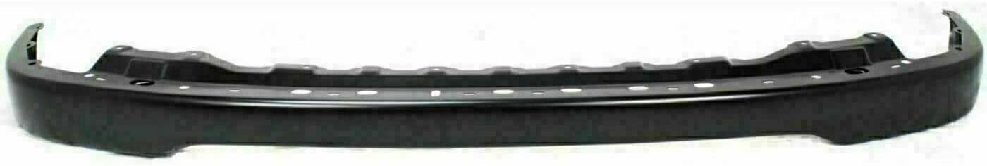 Front Bumper Primed Steel + Bracket Set Of 2 Right Passenger & Left Driver Side Direct Replacement Compatible With Toyota Tacoma 2001-2004 TO1002176 TO1066134 TO1067134 52101AD900