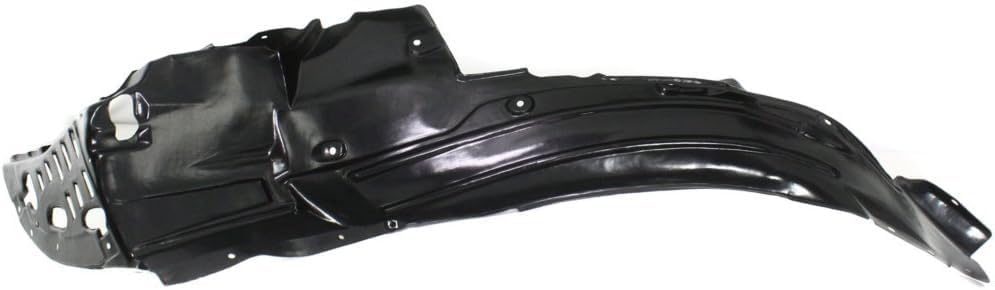 Front Fender Liner Right Passenger Side Direct Replacement Compatible with 2009-2011 Acura TL AC1249126 74101TK5A00