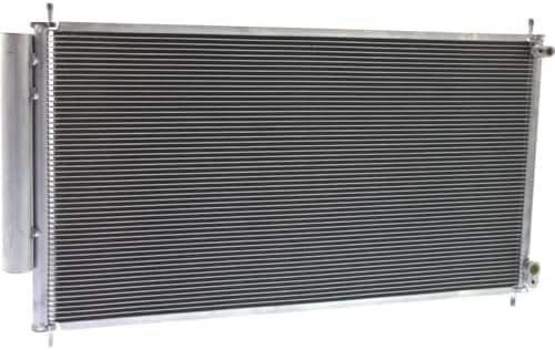Front AC Condenser Aluminum Core Direct Replacement Compatible With 2012-2015 Honda Civic HO3030157 80110TS4T01