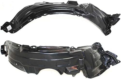 Set Of 2 Front Fender Liner Plastic Left Driver & Right Passenger Side Direct Replacement Compatible With 2004-2006 Scion xB SC1249102 SC1248102 5387552040 5387652040
