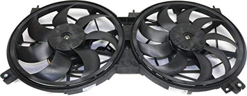 Front Radiator Dual Cooling Fan Assembly Direct Replacement Compatible with 2015-2023 Nissan Murano NI3115152 214815AA1A