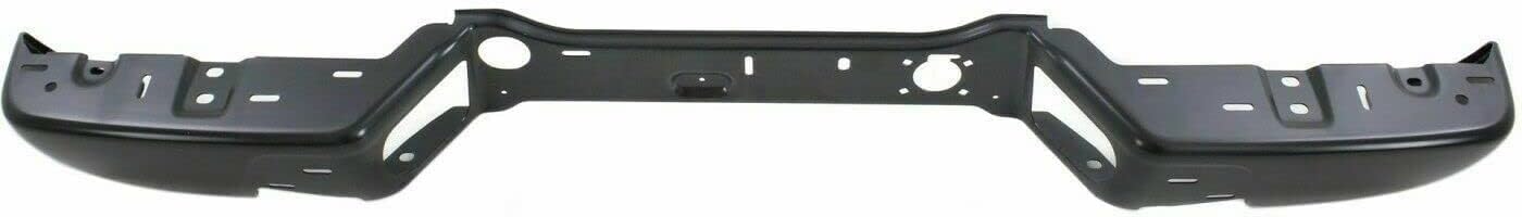 Set Of 2 Rear Bumper Face Bar Only Steel Primed Direct Replacement Compatible With 2004-2012 Chevrolet Colorado/GMC Canyon GM1102550 GM1102552 20814972