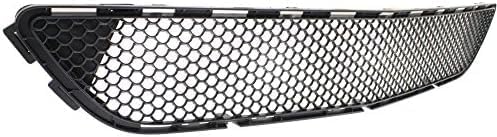Front Bumper Center Grille Textured Plastic Direct Replacement Compatible With 2008-2011 Mercedes Benz C-Class MB1036120 2048850153