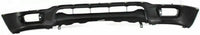 Front Bumper Chrome + Upper Cover + Lower Valance + Retainer + Brackets Left Driver And Right Side Direct Replacement Compatible With 2001-2004 Toyota Tacoma TO1002174 TO1087112