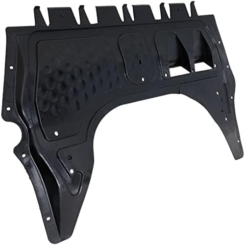 Front Engine Splash Shield Under Cover Plastic Direct Replacement Compatible with 2011-2018 Jetta / 2012-2019 Beetle VW1228143 5C0825237D