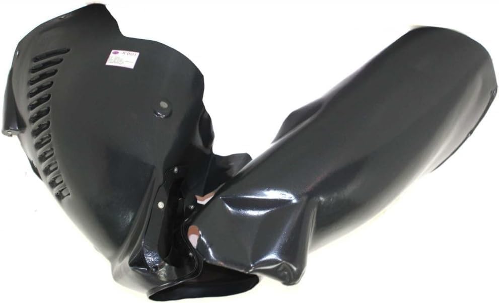 Front Fender Liner Left Driver Side Direct Replacement Compatible With 1998-2004 Chrysler Concorde / 1999-2004 Chrysler 300M CH1248121 4580487AF 4580487AE
