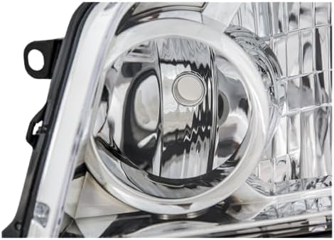Set Of 2 Front Head Light Lens And Housing Right Passenger & Left Driver Side Direct Replacement Compatible With 2007 Toyota Highlander TO2518111 TO2519111 8113048550 8117048550