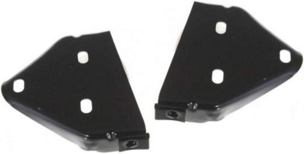 Set of 2 Front Bumper Mounting Arm Bracket Left Driver & Right Passenger Side Direct Replacement Compatible with 1997-2001 Jeep Cherokee CH1067104 CH1066104 55175268AB 55175269AB