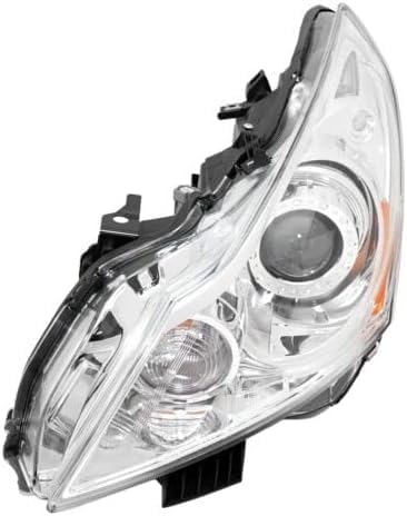PLUS Set Of 2 Front Head Light Assembly Left Driver & Right Passenger Side Direct Replacement Compatible With 2011-2012 Infiniti G25 / 2010-2013 G37 / 2015 Q40 IN2503140 IN2502140