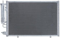 Front A/C Condenser Aluminum Core Direct Replacement Compatible With 2011-2013 Ford Fiesta FO3030228 AE8Z19712A