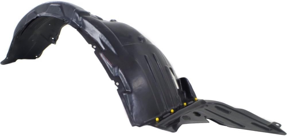 Front Fender Liner Right Passenger Side Direct Replacement Compatible With 2013-2015 Lexus GS350 / GS450h LX1249122 5380530203