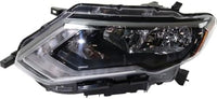 Set Of 2 Front Headlight Assembly Halogen Left Driver & Right Passenger Side Direct Replacement Compatible With 2017-2020 Nissan Rogue NI2502254 NI2503254 260606FL0A 260106FL0A